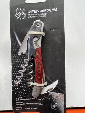 Washington Capitals Wine Bottle Opener Waiter Style TSV Home NHL Official Merch